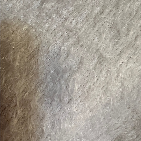 Altar'd State Soft, fuzzy white  Crew Neck Sweater M - Picture 3 of 5